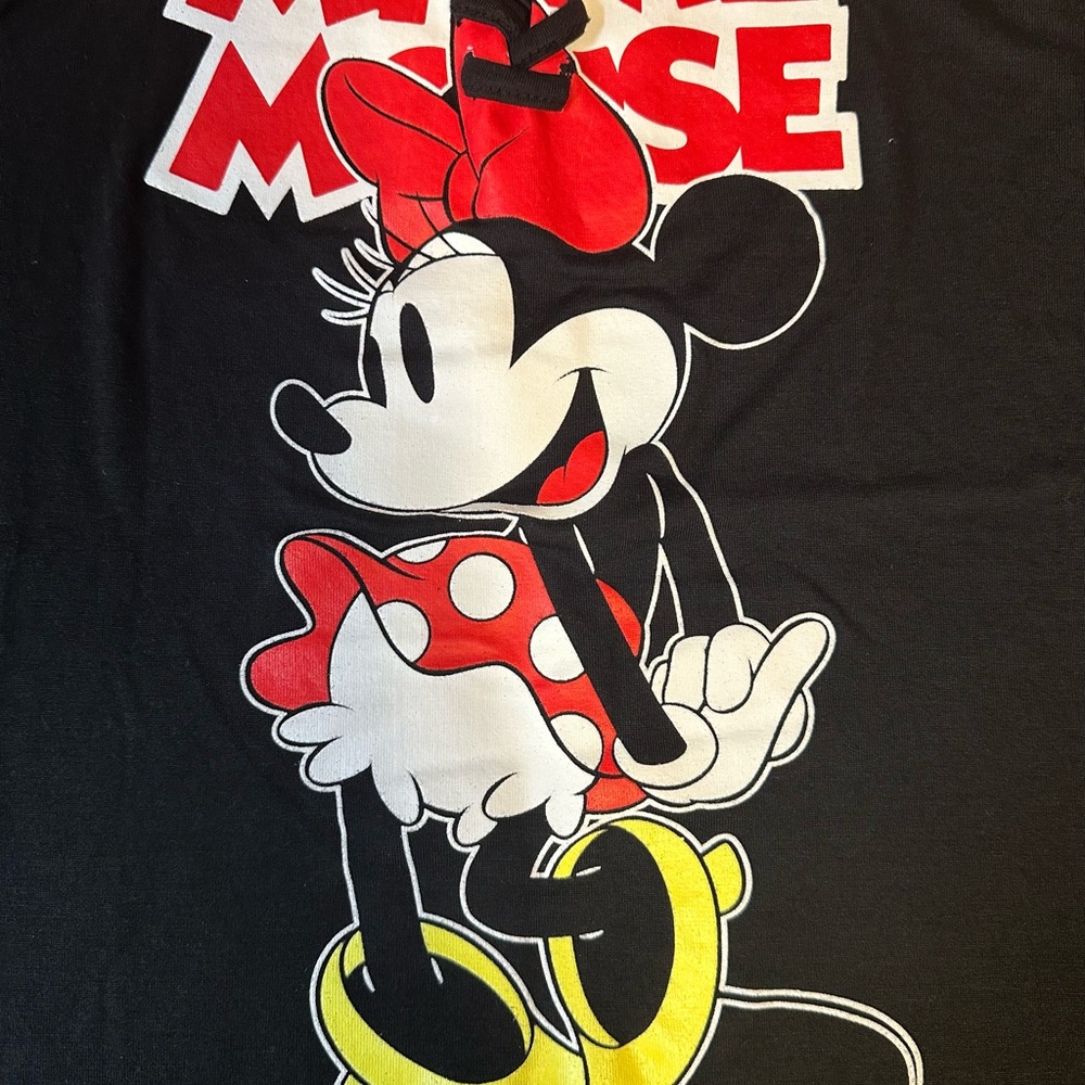 Disney Minnie Mouse Black Juniors/Women’s Tank Top - Picture 2 of 5